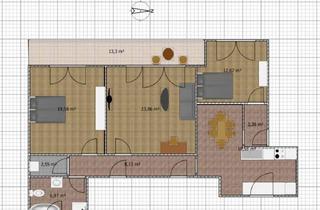 Wohnung mieten in Eschlkamer Str 18, 93437 Furth im Wald, 3-Zimmer Wohnung mit Balkon und Garage in Furth im Wald