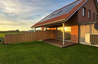 Wohnung mieten in Am Burhaver Sieltief, 26969 Butjadingen, 3 Zimmer Doppelhaushälfte mit Holzterrasse und Garten in Butjadingen