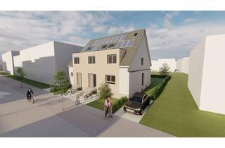 Doppelhaushälfte kaufen in Friedrich-Ebert-Straße, 68782 Brühl, Moderne Doppelhaushälfte im KfW-55-EE Neubau-Standard
