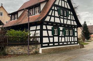 Haus mieten in Ortsstraße 21, 75015 Bretten, Wohnen im idyllischen Fachwerkhaus