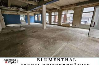Büro zu mieten in 28779 Blumenthal, SOFORT FREI: 160qm Büro oder Ladengeschäft in Blumenthal