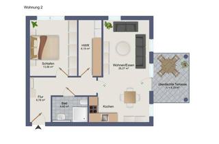 Wohnung mieten in 48531 Nordhorn, Modern wohnen in Nordhorn – barrierefrei, nachhaltig, gemeinschaftlich
