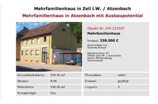 Mehrfamilienhaus kaufen in 79669 Zell im Wiesental, Zell im Wiesental - Mehrfamilienhaus in Zell-Atzenbach