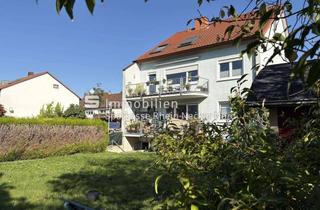 Wohnung kaufen in 68259 Wallstadt, Wohngenuss auf zwei Ebenen – Traumhafte Maisonettewohnung mit Gartenanteil
