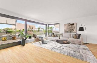Penthouse kaufen in 70771 Leinfelden-Echterdingen, Penthouse-Oase mit Weitblick, Kaminfeuer und besonderer Wohnqualität