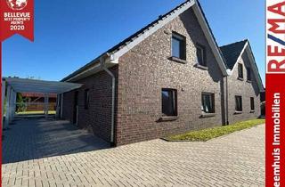 Haus kaufen in 26639 Wiesmoor, * Bezugsfertig * PV-Anlage * Lüftungsanlage * elektr. Jalousien * Carport * Infrarot Heizung *