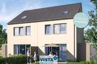 Haus kaufen in Lechfeldstraße, 86679 Ellgau, NEUBAU DHH - Neues Zuhause für Ihre Familie - energieeffiziente Massivbauweise und zwei Garagen