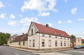 Einfamilienhaus kaufen in 39240 Calbe, Charmantes Einfamilienhaus mit Vierseithof und großem Grundstück in Calbe (Saale)