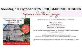 Haus kaufen in 32423 Minden, Rohbaubesichtigung in Spenge am 19.10.2025, 13-16 Uhr