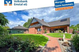 Haus kaufen in 49779 Niederlangen, Wohnkomfort auf zwei Ebenen: Modernisiertes Zweifamilienhaus mit liebevoll gestaltetem Garten