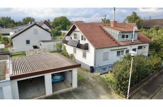 Haus kaufen in 89129 Nerenstetten, Zweifamilienhaus mit Doppelgarage auf großem Grundstück - idyllisch in Nerenstetten gelegen!