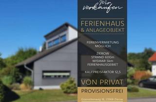Haus kaufen in Bernsteinring 18, 23968 Zierow, Modernes Ferienhaus in Zierow - strandnah investieren - Ostsee 600m