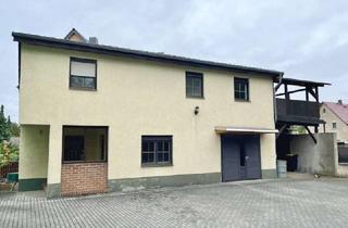 Haus mieten in 01609 Röderaue, Seitengebäude mit großem überdachten Balkon