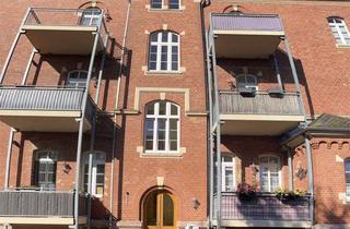 Wohnung kaufen in 04860 Torgau, Vermietete 3-Raum-Eigentumswohnung mit Gäste-WC und Balkon, im Husarenpark, in 04860 Torgau