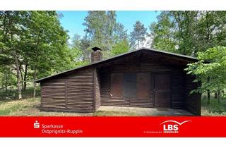 Grundstück zu kaufen in 16835 Vielitzsee, Eine kleines Haus im Wald