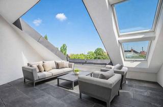 Wohnung kaufen in Josephsplatz, 80799 Maxvorstadt, Dachterrassentraum zwischen Elisabethmarkt und Josephsplatz.