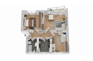 Wohnung kaufen in 33775 Versmold, Versmold-Zentrum / Attraktive Wohnung, 78 m² Wfl. und Garage für Kapitalanleger und Eigennutzer