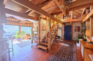 Wohnung kaufen in 69118 Ziegelhausen, Exklusive Architekten-Maisonette im Dachgeschoss mit Panoramablick auf den Neckar