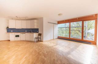 Wohnung kaufen in Preußenpark, 10707 Wilmersdorf, Architektonisches Highlight mit Südterrasse und Ausblick zum Preußenpark: Stilvolle 2-Zimmer-Wohnung