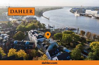 Wohnung kaufen in 28757 Vegesack, Wohnen mit unverbaubarem Blick - exklusive 3-Zimmer-Terrassenwohnung an der Weser