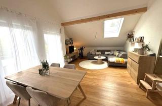 Wohnung mieten in 83119 Obing, elegante Dachgeschosswohnung mit Aufzug und großem Balkon
