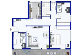 Wohnung mieten in 73033 Göppingen, Freundliche 4-Zimmer-Wohnung mit Balkon in Göppingen