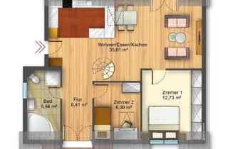 Wohnung mieten in 65779 Kelkheim, Helle 3-Zimmer Wohnung mit 2 Balkonen in Kelkheim (Taunus)