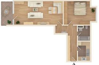 Wohnung mieten in Röntgenstr., 82152 Planegg, Moderne 2-Zimmer-Wohnung mit Balkon im 5. OG in Martinsried