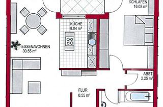 Wohnung mieten in 76709 Kronau, Attraktive 2,5-Zimmer-Wohnung mit Terrasse, Gartenanteil und moderner Ausstattung in Kronau