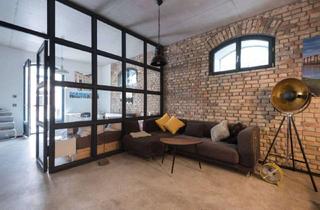 Lofts mieten in 68159 Mannheim, Industrieloft mit Komplettausstattung zur "all in" Miete (u.a. GEZ, Strom, Internet)