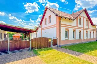 Haus kaufen in Grüner Weg, 39264 Steutz, 2005 kernsanierte DHH nahe Elbe mit Garten, Sauna, Garage, Carport, 2 x Bad, EBK nach Maß, Pavillon!