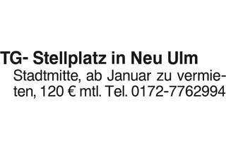 Immobilie mieten in 89231 Neu-Ulm, Sonstige Immobilien mieten, Neu-Ulm