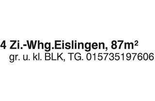 Wohnung mieten in 73054 Eislingen, 4.-Zi.-Whg.Eislingen