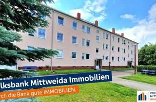 Wohnung kaufen in 09661 Rossau, Vermietete 3-Zimmer-Wohnung im 2. Obergeschoss in schöner Lage! Für Kapitalanleger!