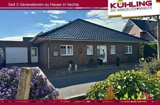 Haus kaufen in 49424 Goldenstedt, Goldenstedt - Charmanter Bungalow mit Garten und Garage!