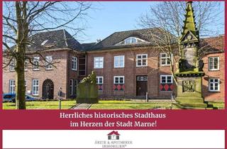 Haus kaufen in 25709 Marne, Marne - Herrliches historisches Stadthaus im Herzen der Stadt Marne