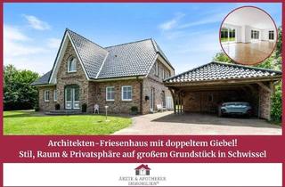 Haus kaufen in 23795 Schwissel, Schwissel / Christiansfelde - Architekten-Friesenhaus - Stil, Raum & Privatsphäre auf großem Grundstück in Schwissel