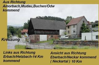 Haus kaufen in 69239 Neckarsteinach, Neckarsteinach - HAUS und WERKSTATT Garten,nur Handwerker,Garten verwildert