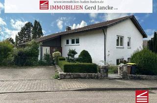 Einfamilienhaus kaufen in 76532 Badn-Baden, Badn-Baden - Baden-Baden, freistehendes Einfamilienhaus mit ELW und Garage auf ansprechendem Grundstück!