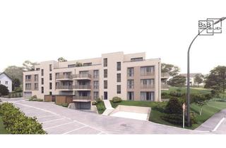 Wohnung kaufen in 54316 Pluwig, B & B Immobilien: moderne, rollstuhlgerechte 2-Zimmer-Neubauwohnung mit Balkon in Pluwig