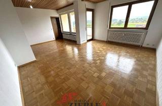 Wohnung kaufen in 73119 Zell, Oben ist es am schönsten! Sonnige 3,5 Zi.-Whg., fantastische Aussicht ins Grüne, TG-Einzelgarage!