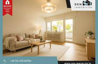 Wohnung kaufen in 76229 Grötzingen, Frisch sanierte 3-Zimmer-Wohnung mit Loggia in gepflegtem Mehrfamilienhaus in Karlsruhe-Grötzingen