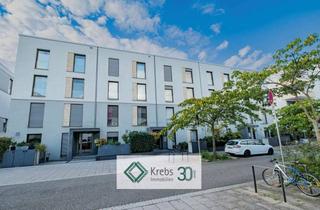 Wohnung kaufen in 69115 Bahnstadt, Attraktive Crossover-Wohnung mit TG-Stellplatz, Balkon, Atrium und Dachterrasse im Reihenhausstil