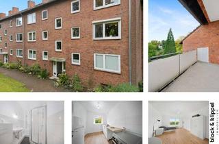 Wohnung kaufen in Wassilystraße, 24113 Hassee, Faktor 18: Modern renovierte 3-Zimmer-Wohnung mit Balkon – ideale Kapitalanlage