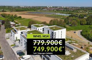 Wohnung kaufen in 76228 Wolfartsweier, Über den Dächern von Karlsruhe: Exklusives 3-Zimmer Penthaus mit Dachterrasse zum Aktionspreis!