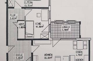 Wohnung mieten in Lemaitrestr., 68309 Käfertal, Gepflegte 3‑Zimmer Wohnung mit Balkon in Mannheim-Käfertal