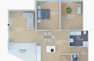 Wohnung mieten in 86504 Merching, Schöner Wohnen auf dem Land! Vor zwei Jahren neu gebaut, mit Top-Schreiner Einbauküche.