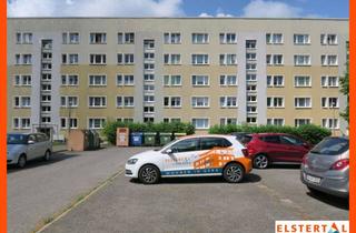 Wohnung mieten in Pskower Straße 13, 07546 Bieblach/Tinz, Komplett sanierte Wohnung im Grünen // West-Balkon // Tageslichtbad mit Wanne // Ruhige Lage!