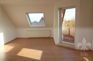 Wohnung mieten in Lindenplatz, 39326 Hermsdorf, Individuelle 2 Zimmer Dachgeschosswohnung mit Balkon und Tageslichtbad im Lindenplatz/Hermsdorf