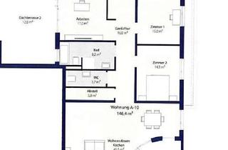 Penthouse mieten in 76344 Eggenstein-Leopoldshafen, Modernes Wohngefühl im Penthouse – 4 Zimmer voller Licht und Eleganz